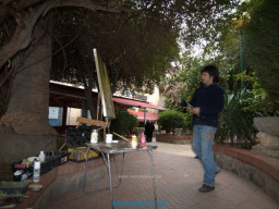 Concurso de Pintura al aire Libre en Mula 2012